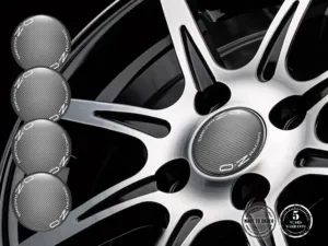 OZ Autocollants Silicone Logo Emblèmes Roues Haut de Gamme